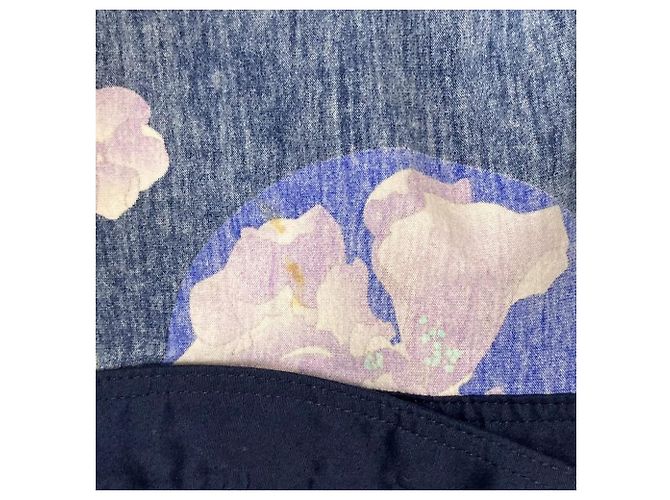 Autre Marque Hemdkleid mit Alphabet-Muster LEONARD SPORT Blau - Ansicht 12