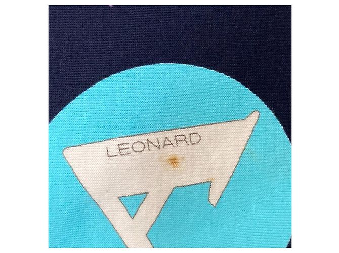 Autre Marque Hemdkleid mit Alphabet-Muster LEONARD SPORT Blau - Ansicht 9