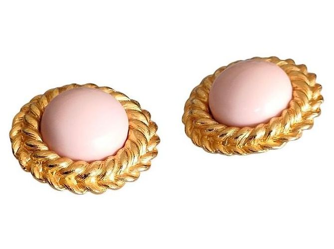 Autre Marque Orecchini a clip cerchio FOXEY Accessorio D'oro - vista 3