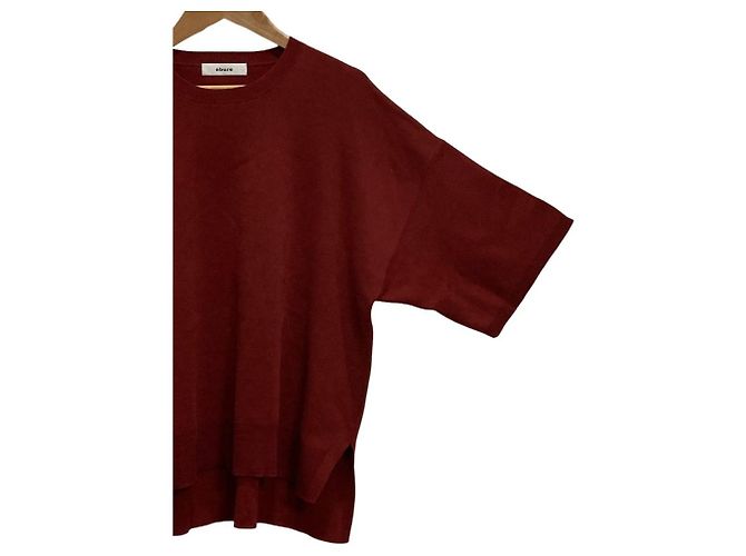 Autre Marque Ebure Strickoberteil Rot - Ansicht 3