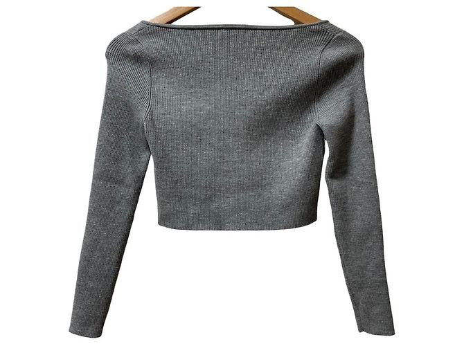 Céline Celine Rippstrick-Cardigan Braun - Ansicht 3