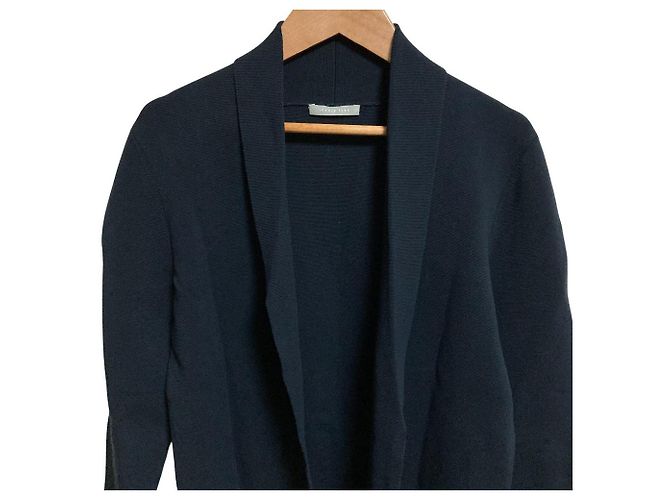 Theory luxe Cárdigan largo de punto HARLING REIMY Azul Azul marino - vista 4