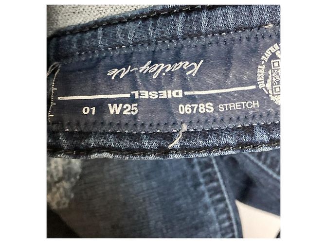 Autre Marque Pantalones de denim DIESEL KRAILEY-NE Azul - vista 8