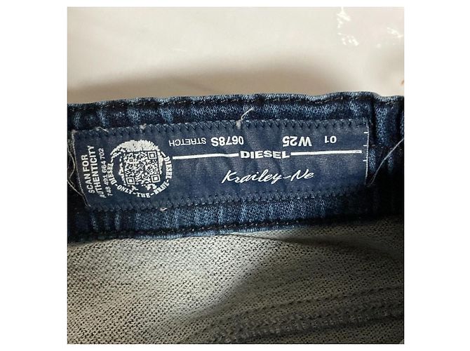 Autre Marque Pantalones de denim DIESEL KRAILEY-NE Azul - vista 9