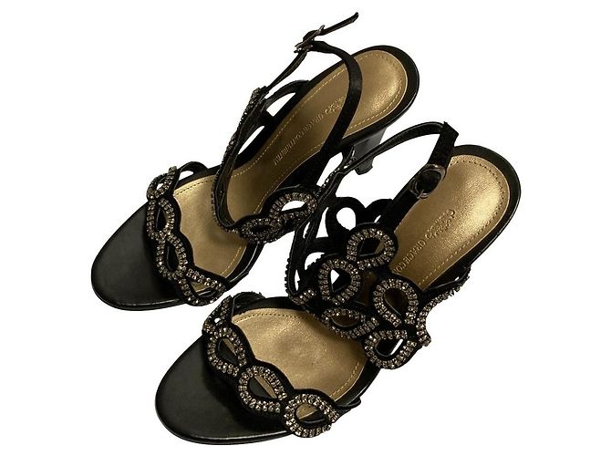 Autre Marque Sandali Bijou GRACE CONTINENTAL Nero - vista 2