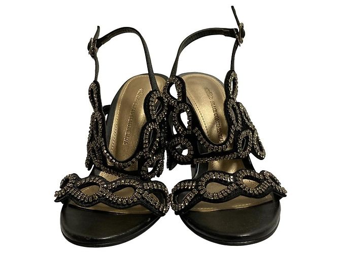 Autre Marque Sandali Bijou GRACE CONTINENTAL Nero - vista 4