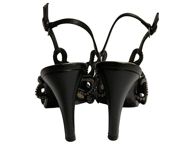 Autre Marque Sandali Bijou GRACE CONTINENTAL Nero - vista 5
