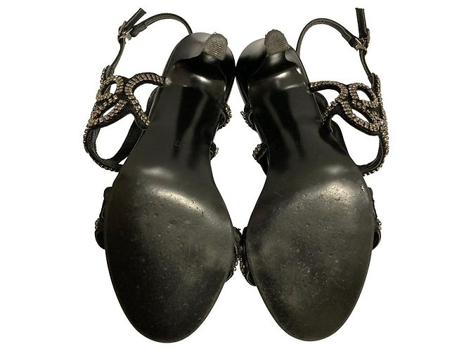 Autre Marque Sandali Bijou GRACE CONTINENTAL Nero - vista 7