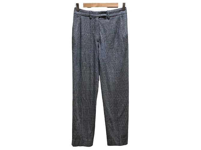 Conjunto de Traje de Lana a Cuadros Max Mara Studio Castaño - vista 13