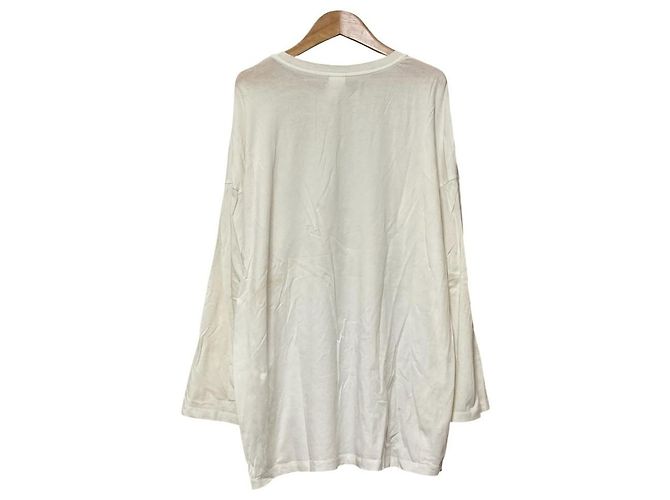 Max Mara MaxMara LEISURE Top a maniche lunghe e girocollo Bianco - vista 3