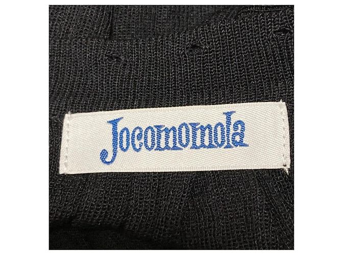 Autre Marque Cárdigan de punto suave Jocomomola Negro - vista 4