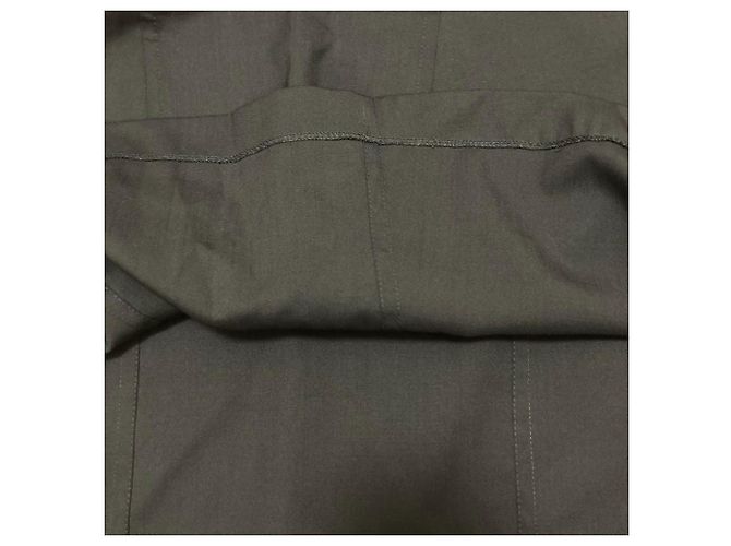 Falda de lana Hermès Chaine d'Ancre 38 Negro - vista 5