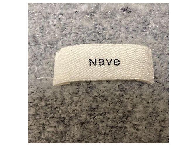 Autre Marque Nave V Shaggy Strickpullover Braun - Ansicht 4