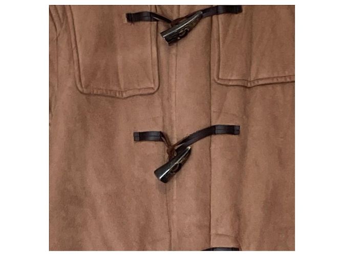 Autre Marque JOURNAL STANDARD Abrigo Duffle de Faux Shearling Castaño Camello - vista 2