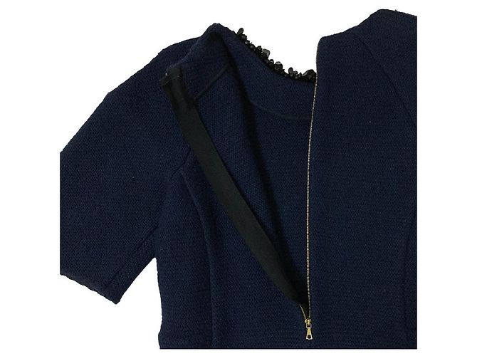 Marni Strickkleid Blau Marineblau - Ansicht 5
