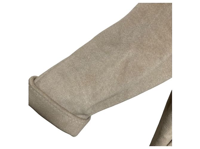 Autre Marque Abrigo de mezcla de cachemira Marina Rinaldi Beige - vista 3