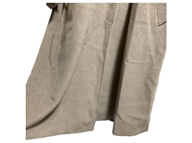 Autre Marque Abrigo de mezcla de cachemira Marina Rinaldi Beige - vista 5