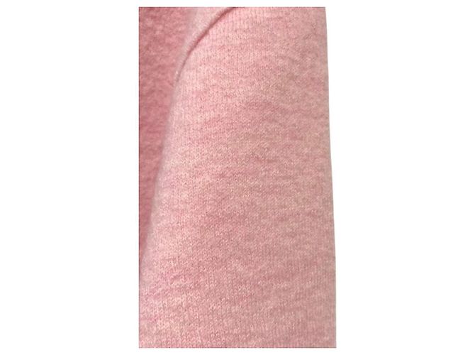 Autre Marque Yori Asshuku Front Short Pullover Wollpullover Pink - Ansicht 5