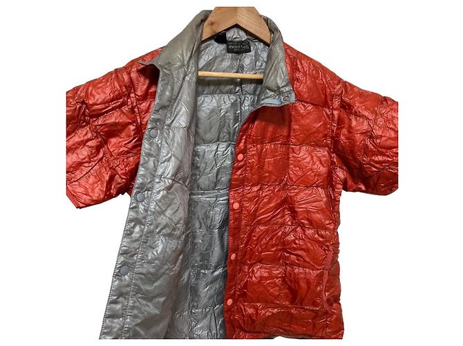 Autre Marque mont-bell U.L. Down Inner Down Half Sleeve Jacket Roja - vista 4