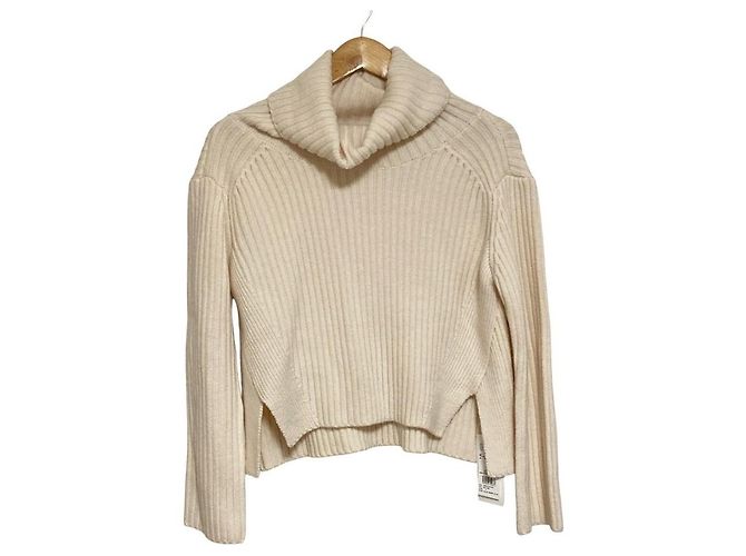 Autre Marque Set 2way Snidel Gonna a Volant e Maglia Crudo - vista 2