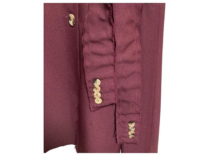 Falda Long Trench Golden Goose Púrpura - vista 5