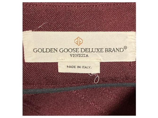 Falda Long Trench Golden Goose Púrpura - vista 9