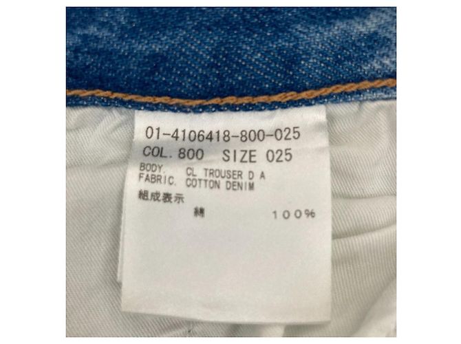 Vaqueros Theory COTTON DENIM Azul - vista 5