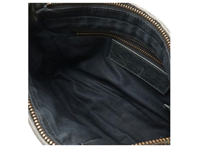 Borsa a tracolla Balenciaga The Hip in pelle di vitello Verde Verde scuro - vista 6