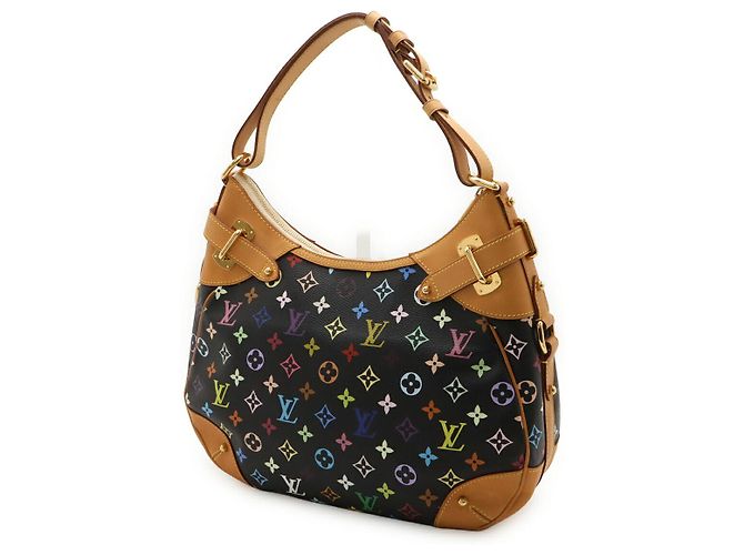 Borsa a tracolla Louis Vuitton Greta Monogram Nero - vista 2