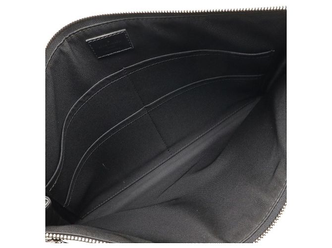 Borsa a pochette Louis Vuitton Damier Graphite Nero Grigio - vista 5