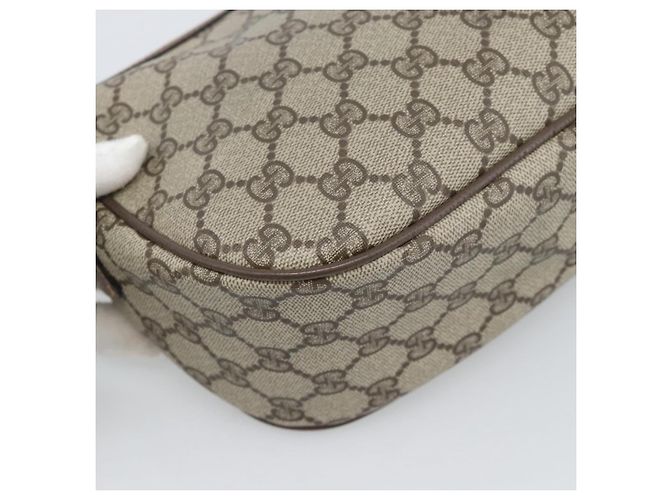 GUCCI GG Supreme Web Sherry Line Bag PVC Beige Gold 89 02 032 - Ansicht 17