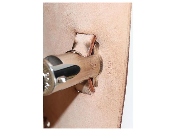 Hermès HERMES Herbag A Dos Backpack Canvas 2way Beige Silver - vista 12