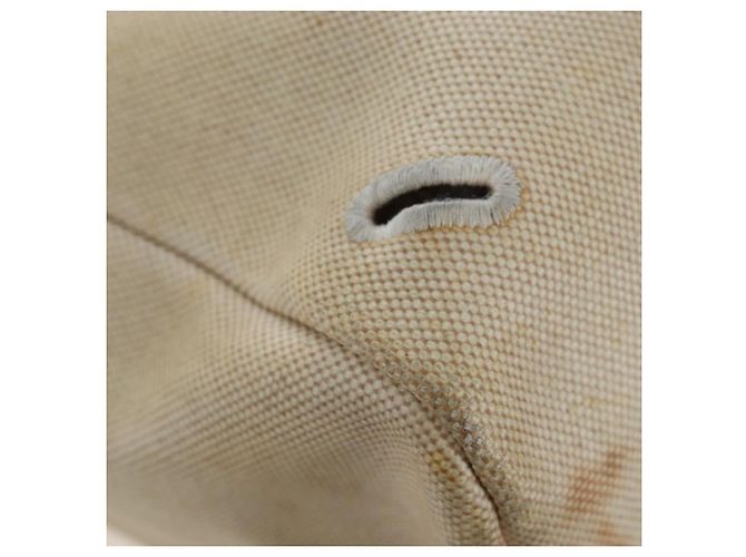 Hermès HERMES Herbag A Dos Backpack Canvas 2way Beige Silver - vista 19