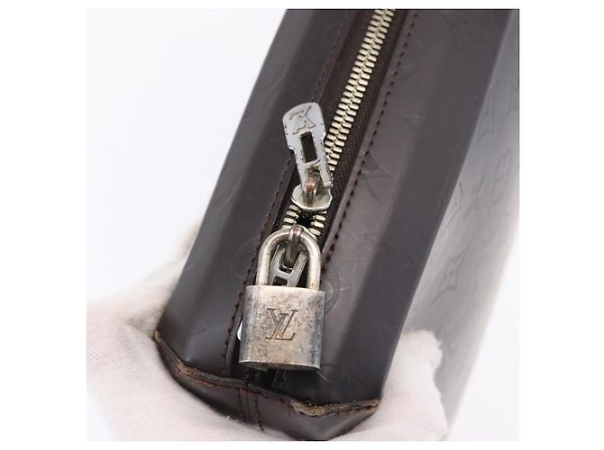 LOUIS VUITTON Monogram Grasse Erwin Hand Bag Brown M46580 LV - vista 17