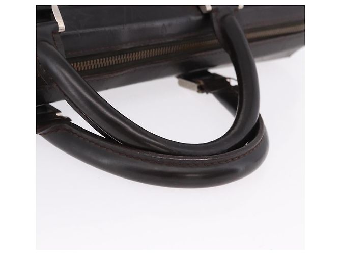 LOUIS VUITTON Monogram Grasse Erwin Hand Bag Brown M46580 LV - vista 7