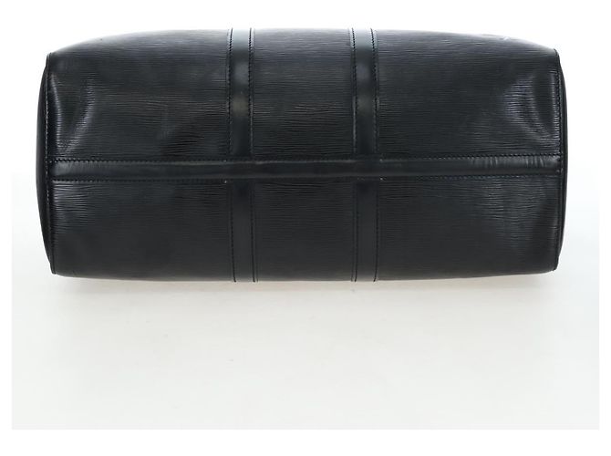 Borsa LOUIS VUITTON Epi Keepall 45 Boston nera M42972 LV autentica 191863V - vista 10