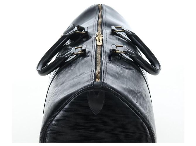 Borsa LOUIS VUITTON Epi Keepall 45 Boston nera M42972 LV autentica 191863V - vista 7