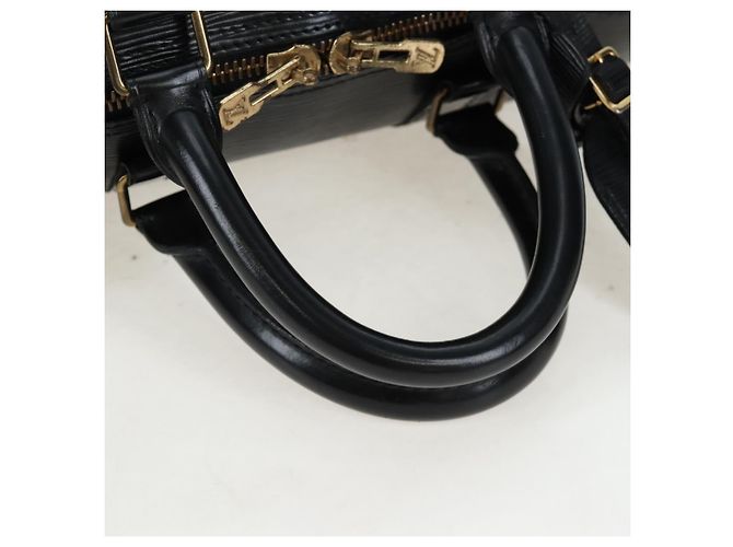 Borsa LOUIS VUITTON Epi Keepall 45 Boston nera M42972 LV autentica 191863V - vista 8