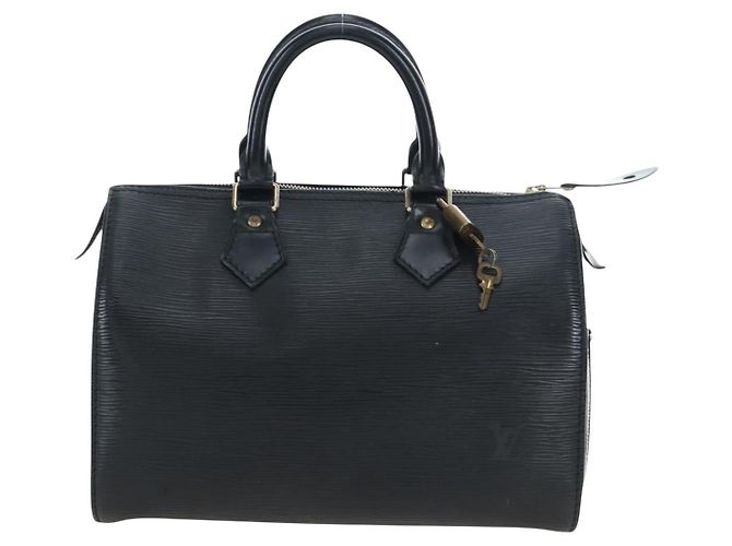Borsa a mano LOUIS VUITTON Epi Speedy 25 nera M59042 LV - vista 2