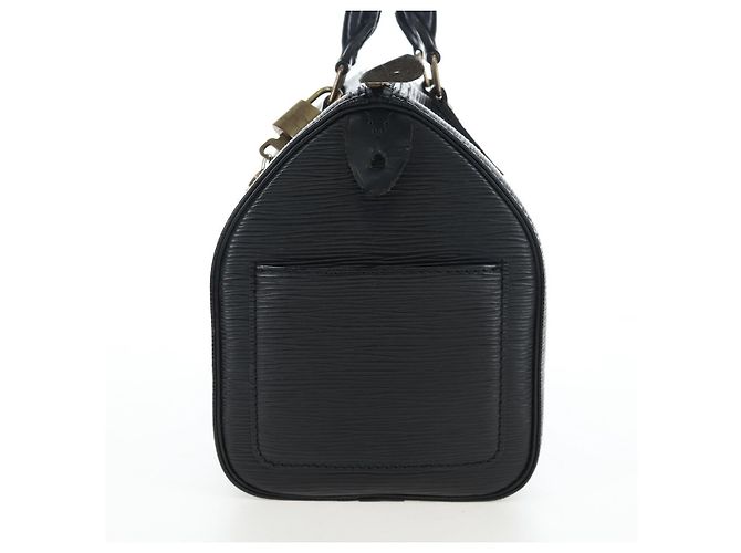 Borsa a mano LOUIS VUITTON Epi Speedy 25 nera M59042 LV - vista 5