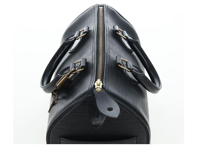 Borsa a mano LOUIS VUITTON Epi Speedy 25 nera M59042 LV - vista 6