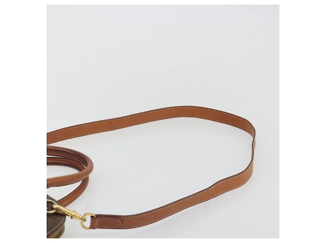 Céline Borsa a mano CELINE Macadam in PVC e pelle, modello 2 vie, marrone e oro, autentica, codice articolo ep15452. - vista 10