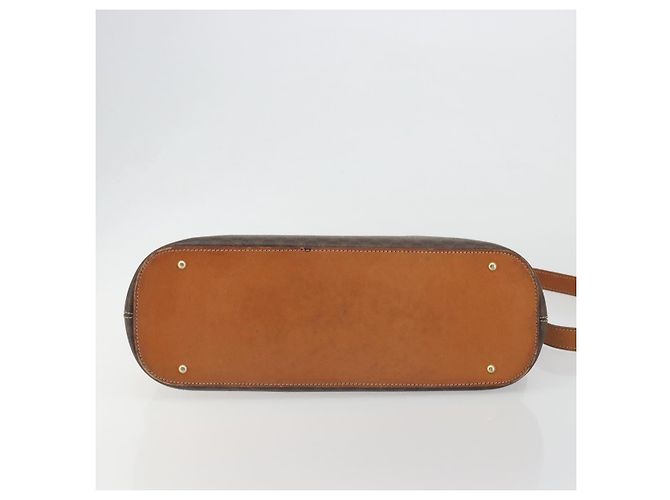 Céline Borsa a mano CELINE Macadam in PVC e pelle, modello 2 vie, marrone e oro, autentica, codice articolo ep15452. - vista 11