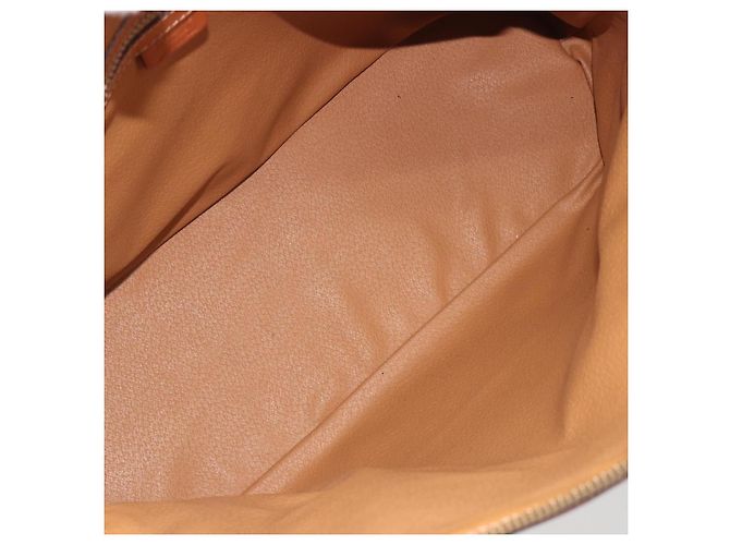 Céline Borsa a mano CELINE Macadam in PVC e pelle, modello 2 vie, marrone e oro, autentica, codice articolo ep15452. - vista 18