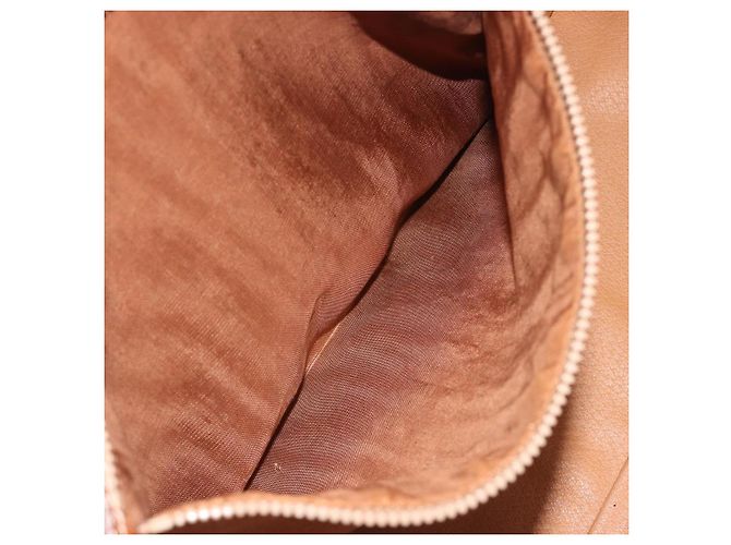 Céline Borsa a mano CELINE Macadam in PVC e pelle, modello 2 vie, marrone e oro, autentica, codice articolo ep15452. - vista 22