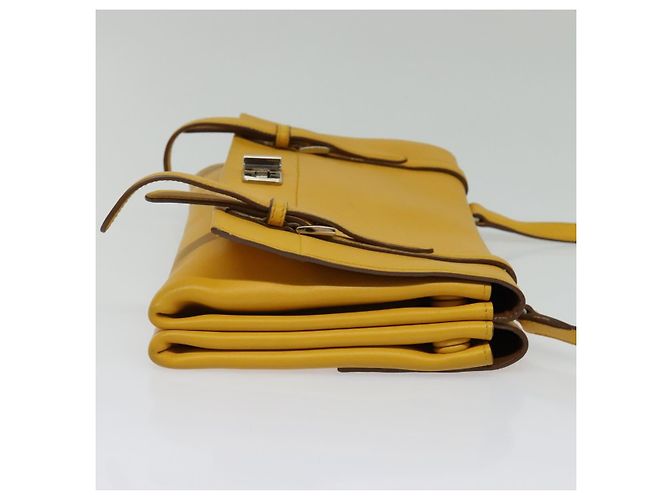 PRADA Schultertasche, gelb und silber, authentisch 138192 - Ansicht 4