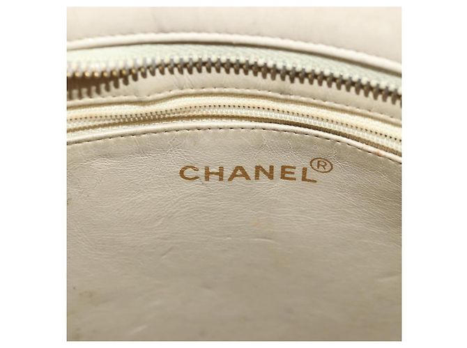 CHANEL Tote-Bag aus beigem Lammleder mit CC-Logo, authentisch bs12535 - Ansicht 19