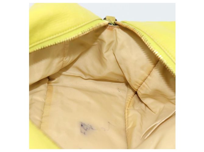 Borsa a tracolla Miu Miu in pelle verde lime e oro, autentica BA14150 - vista 18