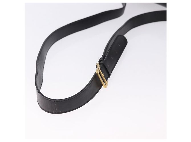 Céline Borsa a tracolla CELINE in pelle nera e oro, autentica, codice 193055 - vista 8