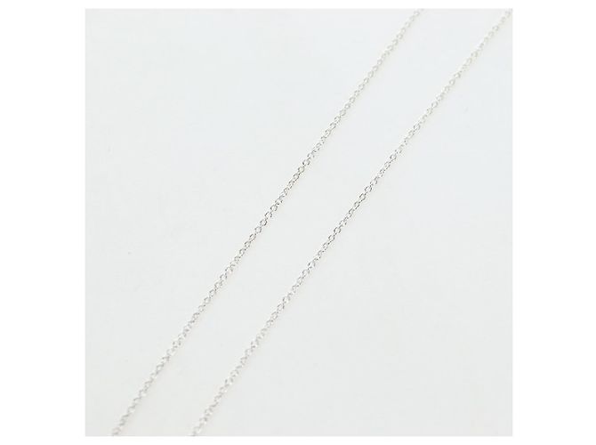 Tiffany & Co Collana con doppio cuore a sfregamento TIFFANY&Co. in argento 925, autenticazione am12119M - vista 4